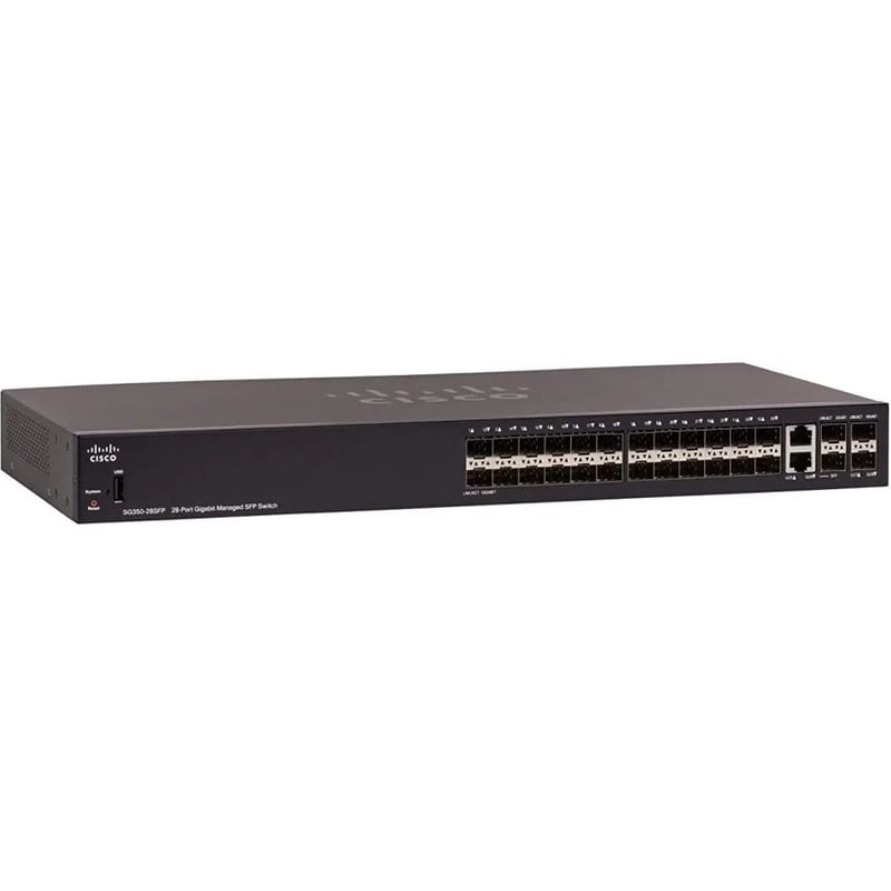 CISCO SG350-52P 52-PORT GB POE MANAGED SWITCH REMANUFACTURED - Thumbnail 5
