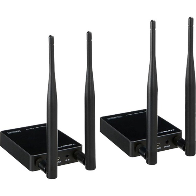KanexPro Wireless 5G HDMI Extender 1080p Full HD 330ft 100M Dual Antenna Long Range Kit - Thumbnail 2
