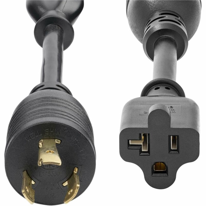 StarTech.com 6in (15cm) Heavy Duty Power Cord, NEMA L5-20P to NEMA 5-20R Plug Converter Cable, 20A 125V, 12AWG, UL Listed Components - Thumbnail 4