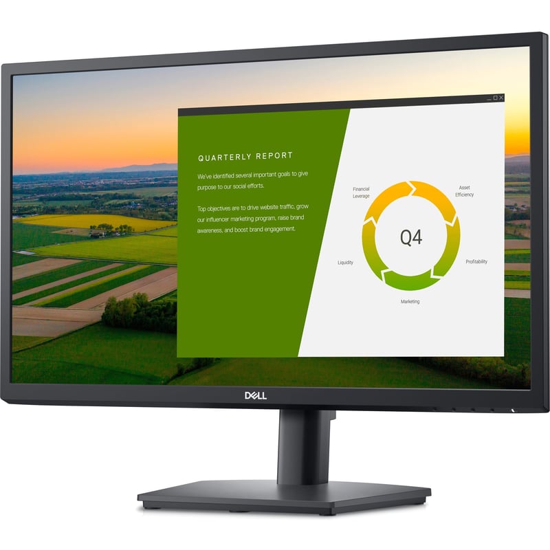Dell E2422HS 24" Class Full HD LCD Monitor - 16:9 - Black - Thumbnail 1