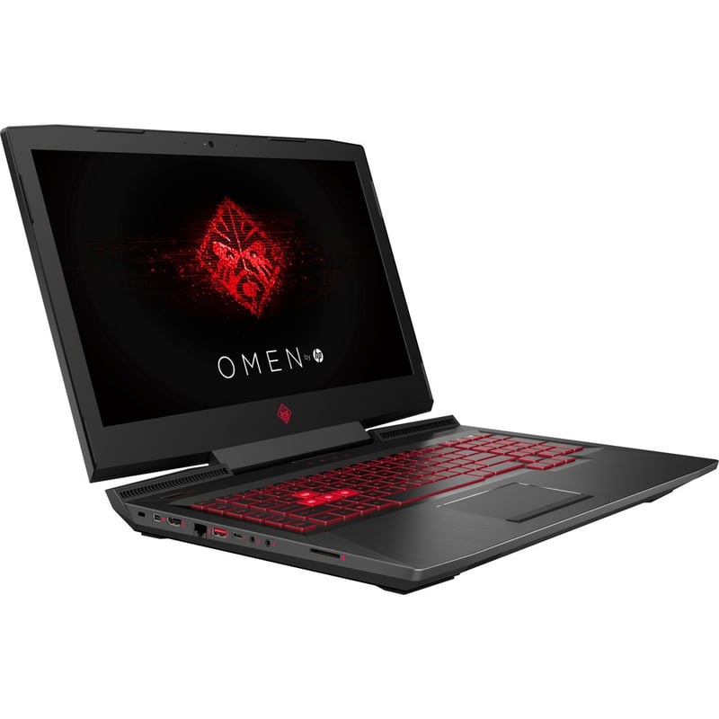 HP OMEN 17-an100 17-an110nr 17.3" Gaming Notebook - Intel Core i7 8th Gen i7-8750H - 12 GB - 1 TB HDD - 128 GB SSD - English (US) Keyboard - Thumbnail 4