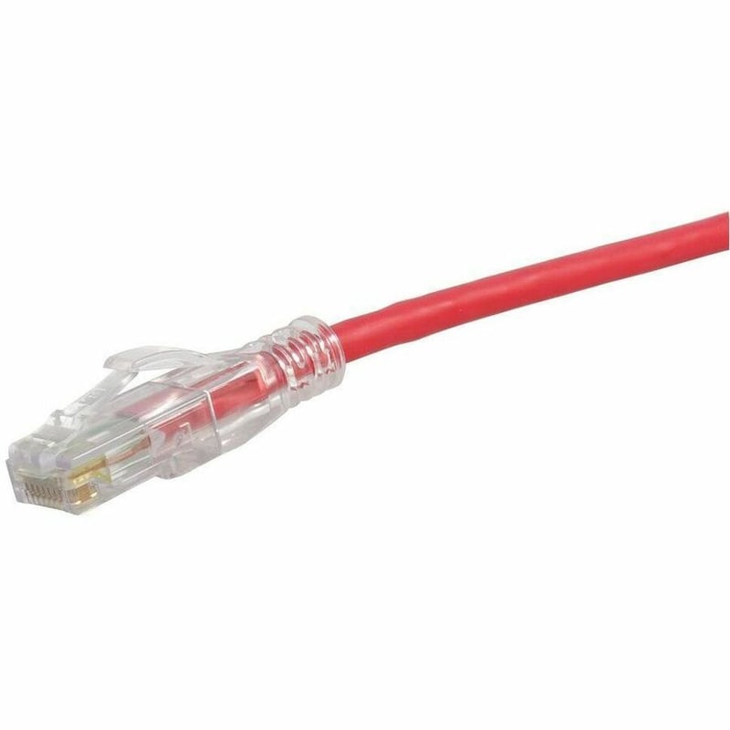 Ortronics 28awg Reduced diameter C6A/10G channel cord Red 9FT - Thumbnail 1