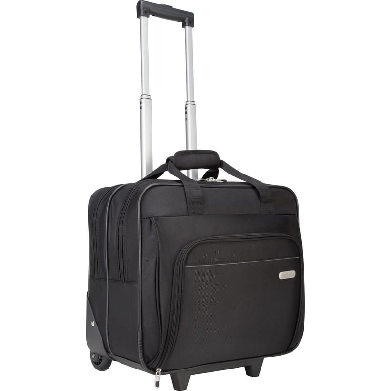 Targus Executive TBR003USH2-WIPFL Carrying Case (Roller) for 16" Notebook - Black - Thumbnail 1