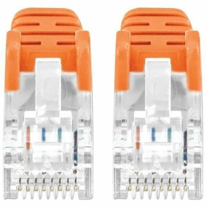 CAT6 U/UTP SLIM NETWORK PATCH CABLE, 7 FT., ORANGE - Thumbnail 3