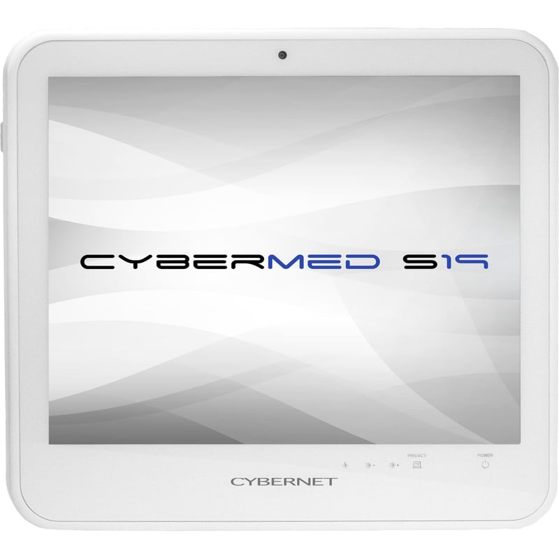 Cybernet CyberMed S S19 All-in-One Computer - Intel Core i5 6th Gen i5-6200U - 8 GB - 128 GB SSD - 19" SXGA Touchscreen - Desktop - White - Thumbnail 1
