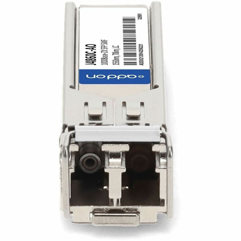 AddOn HP J4860C Compatible TAA Compliant 1000Base-ZX SFP Transceiver (SMF, 1550nm, 70km, LC)