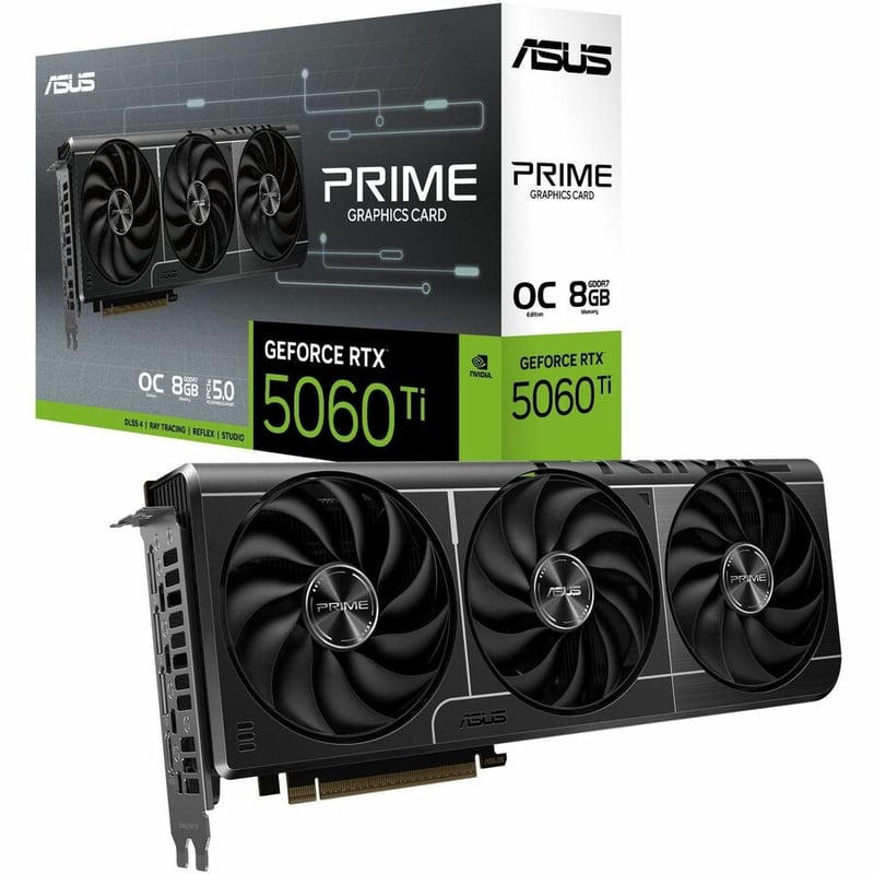 THE SFF-READY ASUS PRIME GEFORCE RTX 5060 TI 8GB GDDR7 OC - Thumbnail 3
