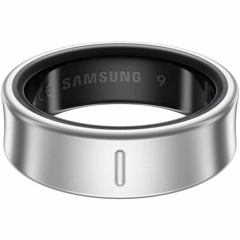 GALAXY RING SIZE 10 TITANIUM SILVER ANDROID ONLY - Thumbnail 1