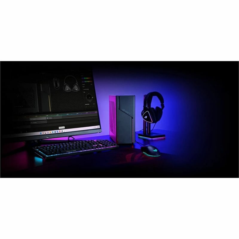 Asus ROG G22CH G22CH-DH764Ti Gaming Desktop Computer - Intel Core i7 13th Gen i7-13700F - 16 GB - 1 TB SSD - Small Form Factor - Gray - Thumbnail 4