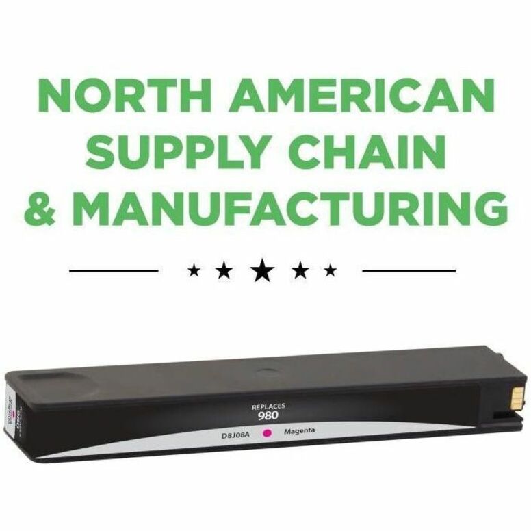Clover Imaging Remanufactured Magenta Ink Cartridge for HP 980 (D8J08A) - Thumbnail 2