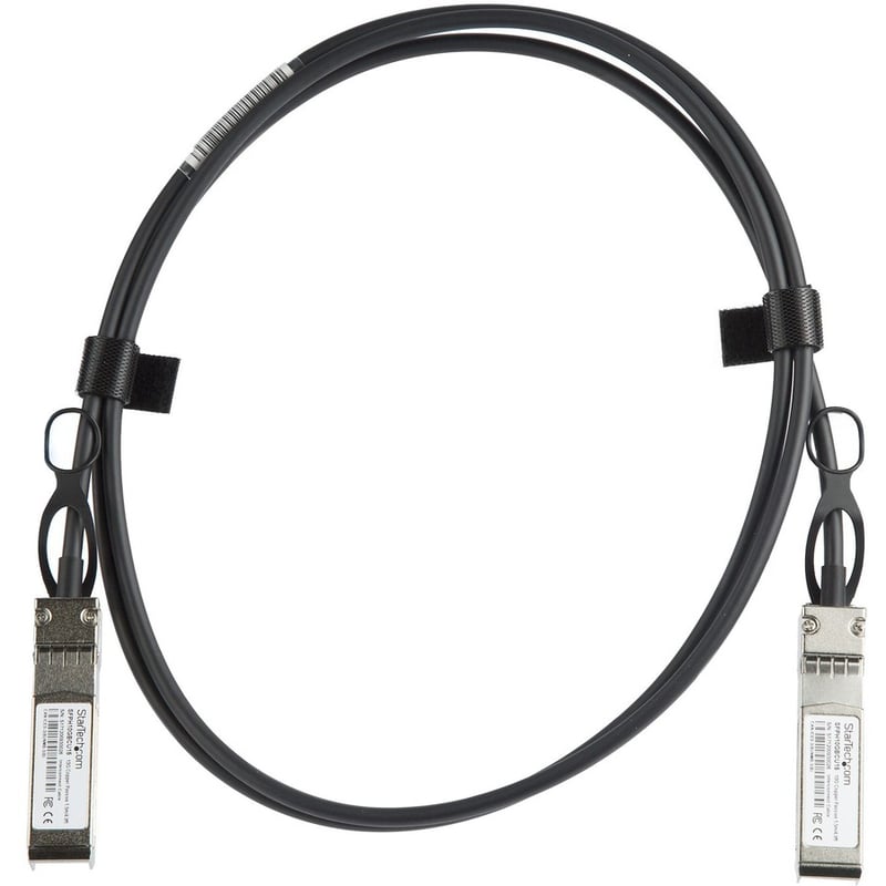 StarTech.com 1.5m 10G SFP+ to SFP+ Direct Attach Cable for Cisco SFP-H10GB-CU1-5M 10GbE SFP+ Copper DAC 10Gbps Passive Twinax - Thumbnail 2