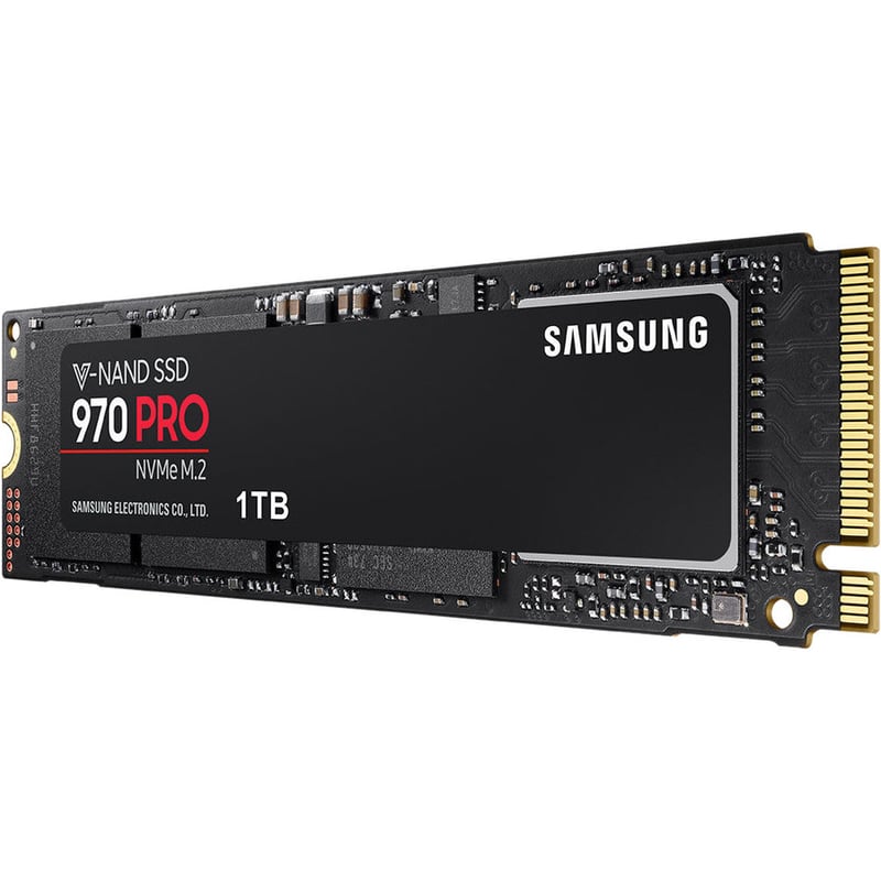 Samsung 970 PRO MZ-V7P1T0BW 1 TB Solid State Drive - M.2 2280 Internal - PCI Express (PCI Express 3.0 x4) - Thumbnail 3
