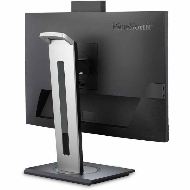 ViewSonic VG2457V 24 Inch 1080p Video Conference Docking Monitor with Windows Hello Compatible IR Webcam, Advanced Ergonomics, and 90W USB C for Home and Office - Thumbnail 4