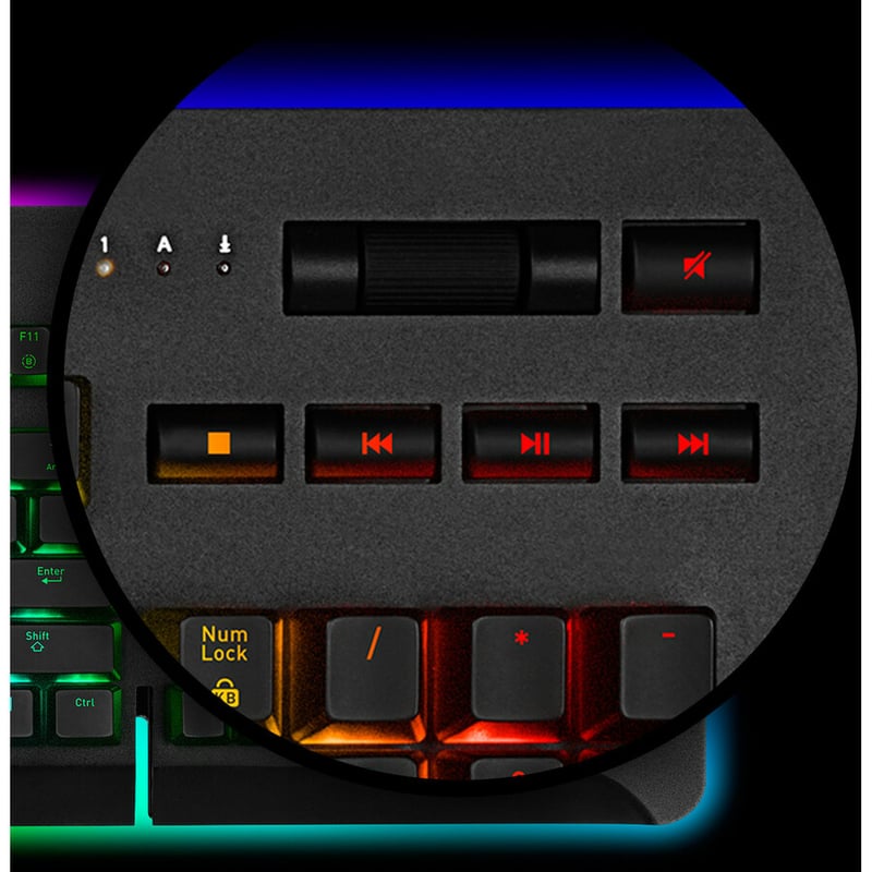 Thermaltake Level 20 RGB Mechanical Gaming Keyboard - Thumbnail 5