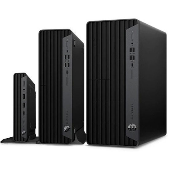 HP EliteDesk 805 G6 Desktop Computer - AMD Ryzen 5 PRO 4650G - 8 GB - 256 GB SSD - Mini PC - Thumbnail 4
