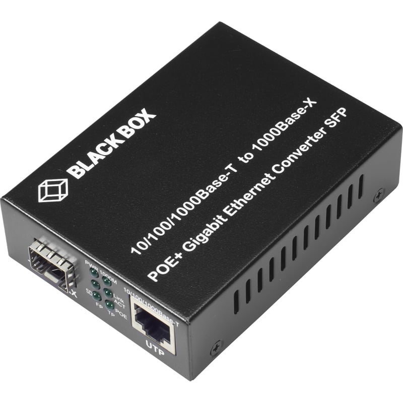 Black Box Pure Networking Transceiver/Media Converter - Thumbnail 1
