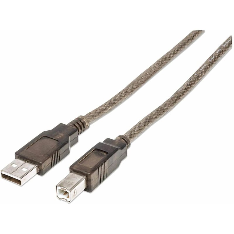 Manhattan Hi-Speed A Male/B Male USB Active Cable, 36' - Thumbnail 1