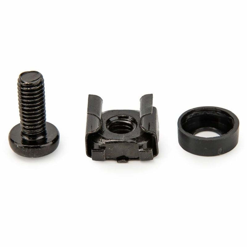 RACK CAGE NUTS M5 X 12MM RACK SCREWS  CAGE NUTS - Thumbnail 2