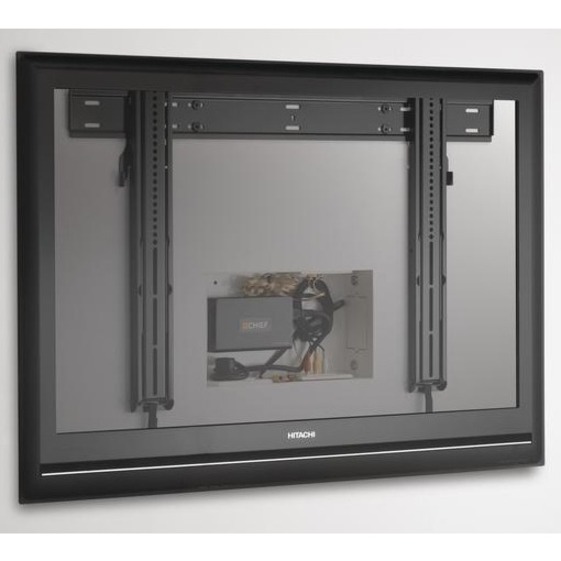 Chief Thinstall TV Wall Mount - 12 Degrees of Tilt - For Displays 32-65" - Black - Thumbnail 5