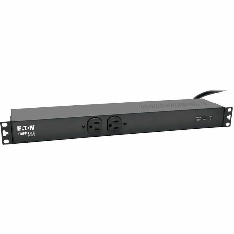 Tripp Lite by Eaton PDU 2kW 120V Single-Phase Basic PDU with ISOBAR Surge Protection - 3840 Joules 14 Outlets L5-20P Input (5-20P Adapter) 15 ft. Cord 1U - Thumbnail 1