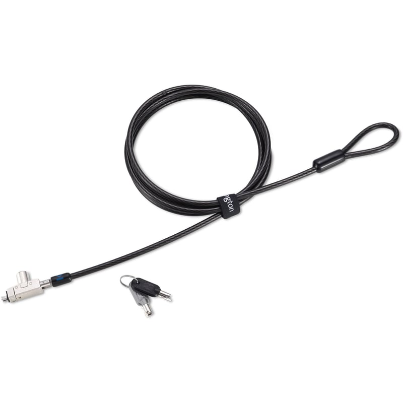 Kensington Slim N17 2.0 Keyed Laptop Lock for Wedge-Shaped Slots - Thumbnail 1