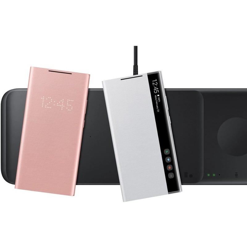 Samsung Wireless Charger Trio, Black - Thumbnail 3