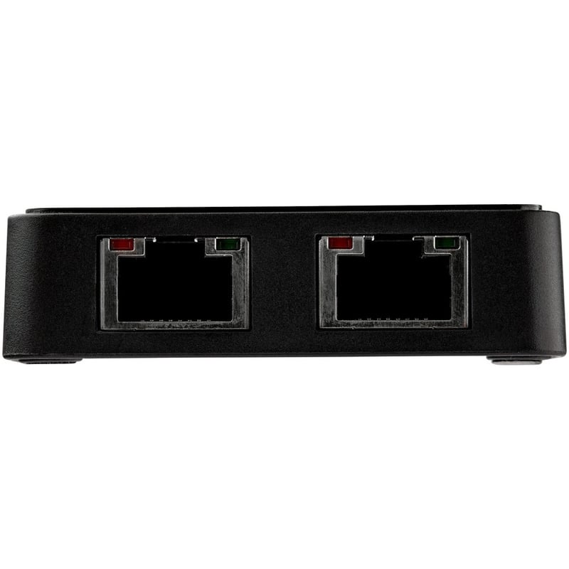 StarTech.com USB 3.0 to Dual Port Gigabit Ethernet Adapter NIC w/ USB Port - Thumbnail 5