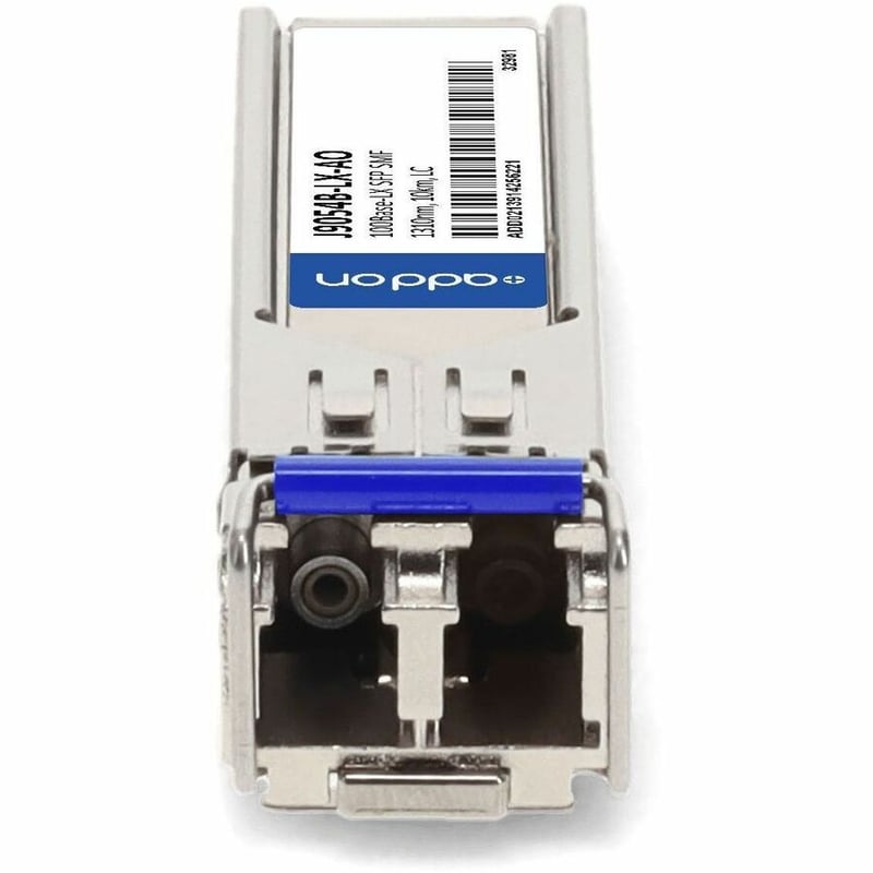 AddOn HP J9054B Compatible TAA Compliant 100Base-LX SFP Transceiver (SMF, 1310nm, 10km, LC)
