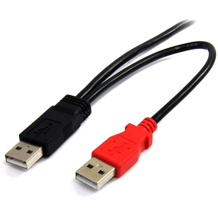StarTech.com 3ft USB Y Cable for External Hard Drive - Thumbnail 2