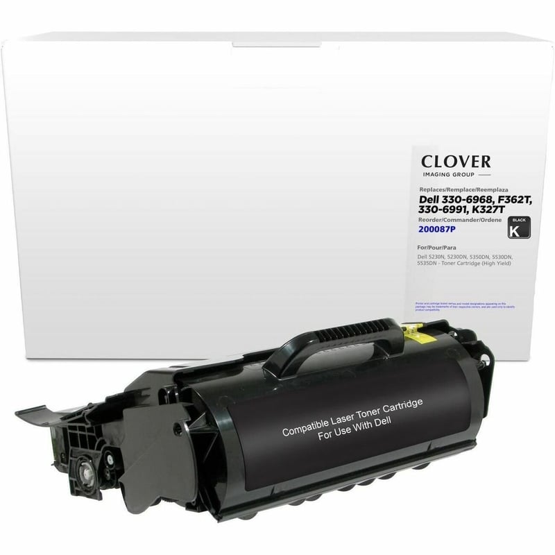 Clover Imaging Remanufactured High Yield Toner Cartridge for Dell 5230/5350/5530/5535 - Thumbnail 1
