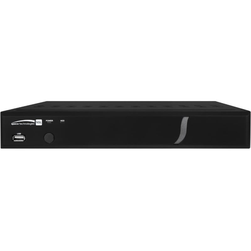 Speco 4 Channel NVR with 4 Channel Built-In PoE - 1 TB HDD - Thumbnail 1