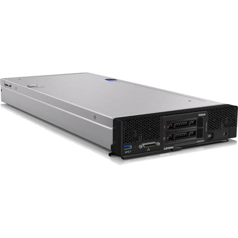 Lenovo ThinkSystem SN550 7X16A021NA Blade Server - 1 Xeon Platinum 8160 2.10 GHz - 32 GB RAM - Thumbnail 3