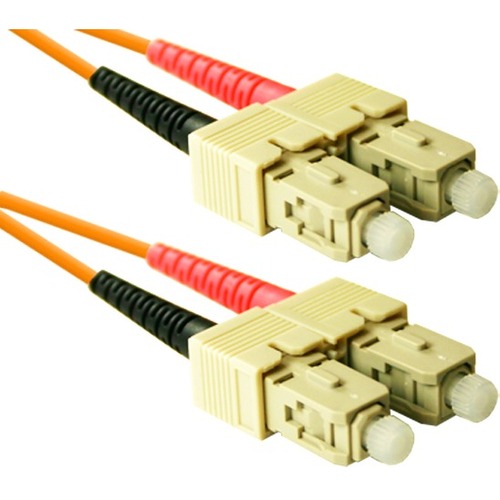 ENET 9M SC/SC Duplex Multimode 62.5/125 OM1 or Better Orange Fiber Patch Cable 9 meter SC-SC Individually Tested
