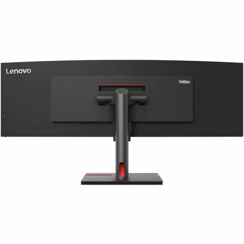 Lenovo ThinkVision P49W-30 49" Class Dual Quad HD (DQHD) Curved Screen LED Monitor - 32:9 - Raven Black - Thumbnail 2