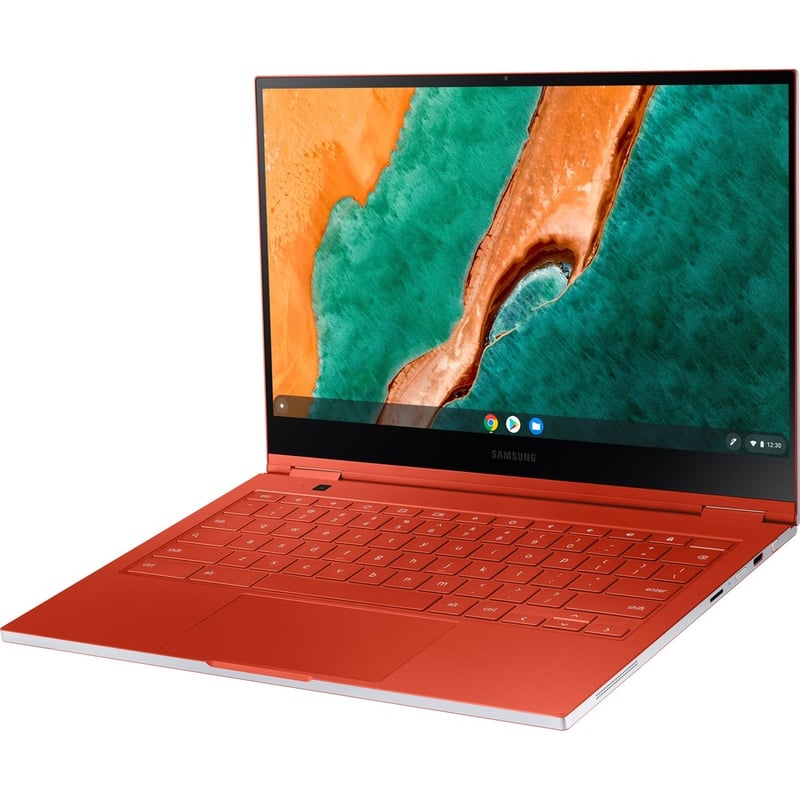 Samsung Galaxy Chromebook XE930QCA-K01US 13.3" Touchscreen Convertible 2 in 1 Chromebook - 4K UHD - 3840 x 2160 - Intel Core i5 10th Gen i5-10210U - 8 GB Total RAM - 256 GB SSD - Fiesta Red