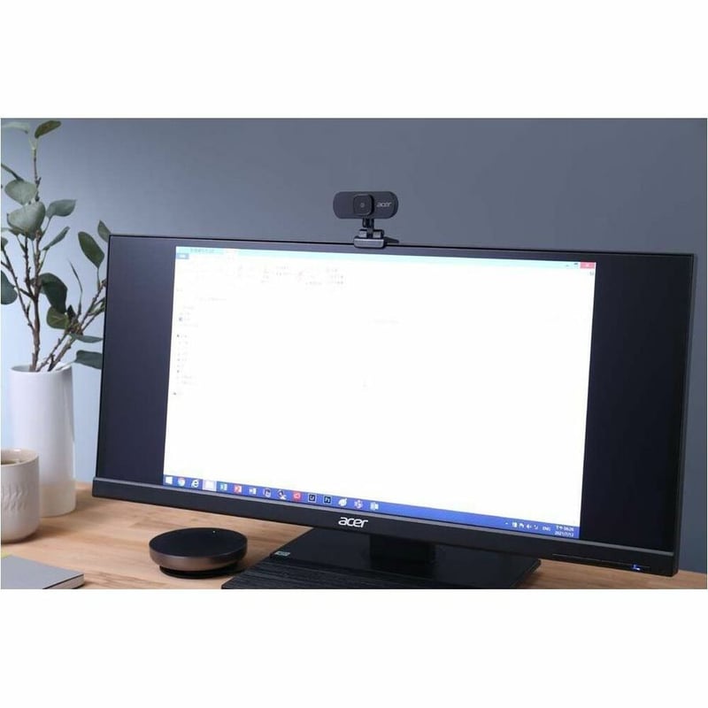 Acer ACR100 Webcam - 2 Megapixel - Black - USB - Retail - 1 Pack(s) - Thumbnail 3