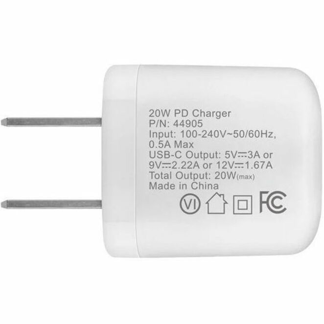MONOPRICE 20W USB C MINI CUBIC WALL CHAR - Thumbnail 4