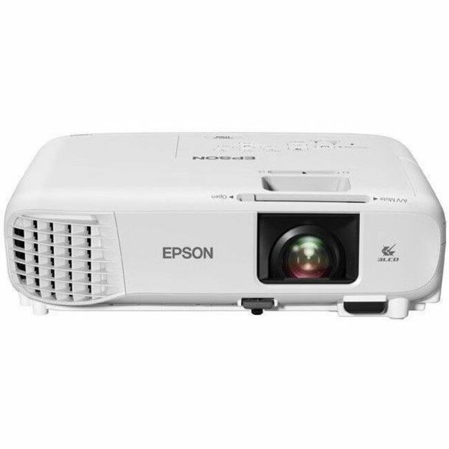 Epson PowerLite 119W 3LCD Projector - 16:10 - Ceiling Mountable, Portable - Refurbished - Thumbnail 1