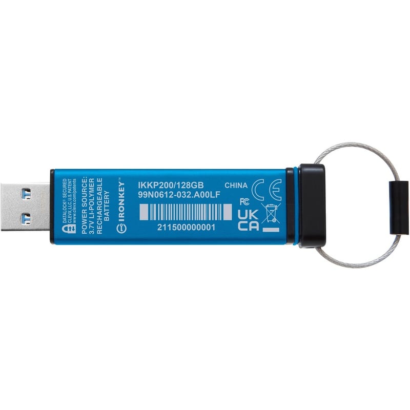 Kingston Keypad 200 16GB USB 3.2 (Gen 1) Type A Flash Drive - Thumbnail 4