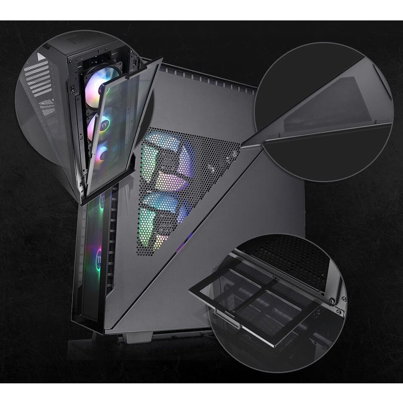 Thermaltake Divider 500 TG ARGB Mid Tower Chassis