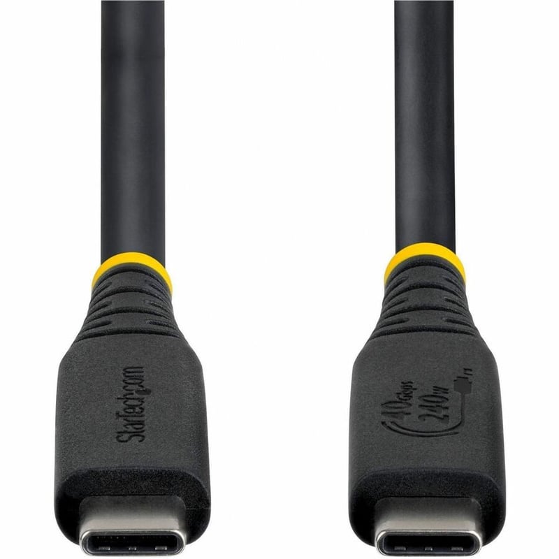 3FT USB4 CABLE BLACK USB-IF CERTIFIED 8K60/DP2.1/240W/40GBPS - Thumbnail 4