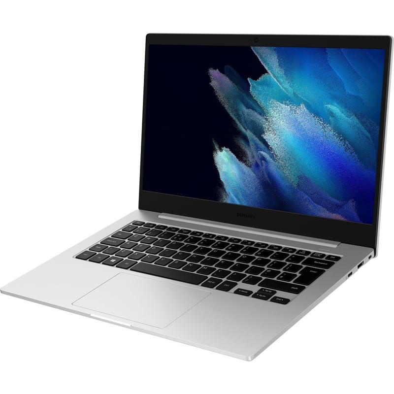 Samsung Galaxy Book Go NP545XLA-KA1VZ 14" Notebook - Full HD - 1920 x 1080 - Qualcomm Kryo 495 3.15 GHz - 8 GB Total RAM - 8 GB On-board Memory - 128 GB Flash Memory - Silver - Thumbnail 1