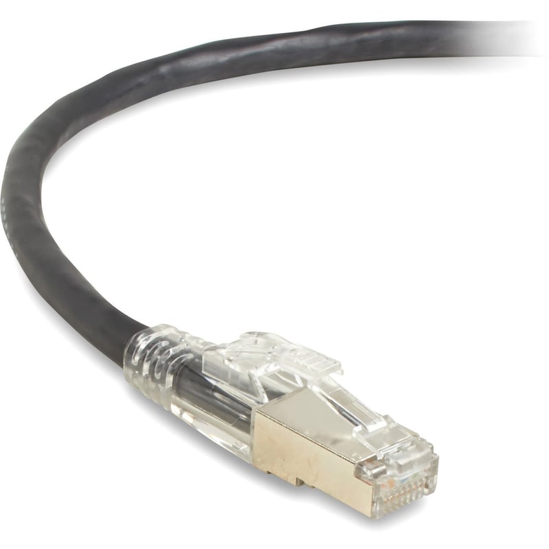 Black Box CAT6A 650-MHz Locking Snagless Patch Cable - Thumbnail 1