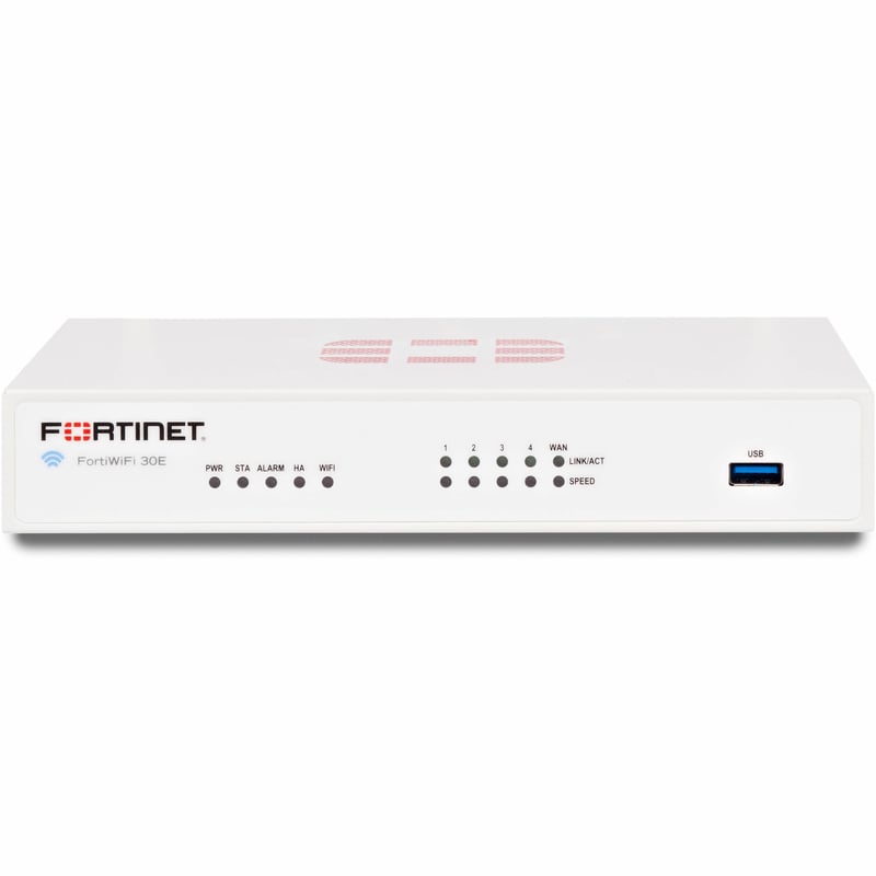 Fortinet FortiWifi FWF-30E Network Security/Firewall Appliance - Thumbnail 1