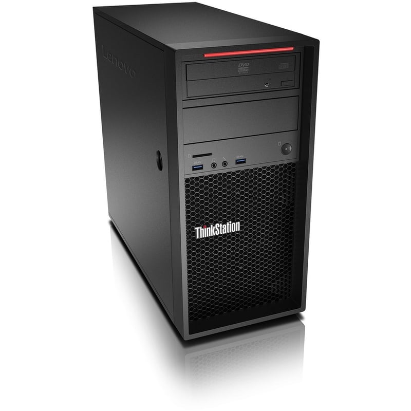 Lenovo ThinkStation P410 30B3001VUS Workstation - 1 x Intel Xeon E5-1650 v4 - 16 GB - 256 GB SSD - Thumbnail 4