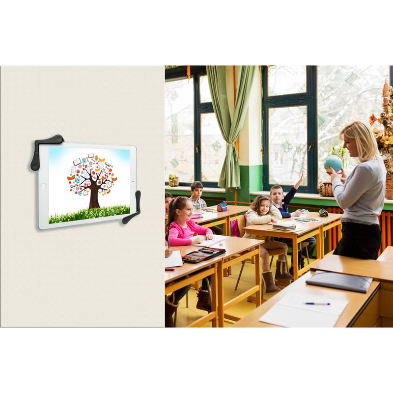 CTA Digital Rotating Wall Mount for 7-14 Inch Tablets, including iPad 10.2-inch (7th/ 8th/ 9th Generation) - Thumbnail 2