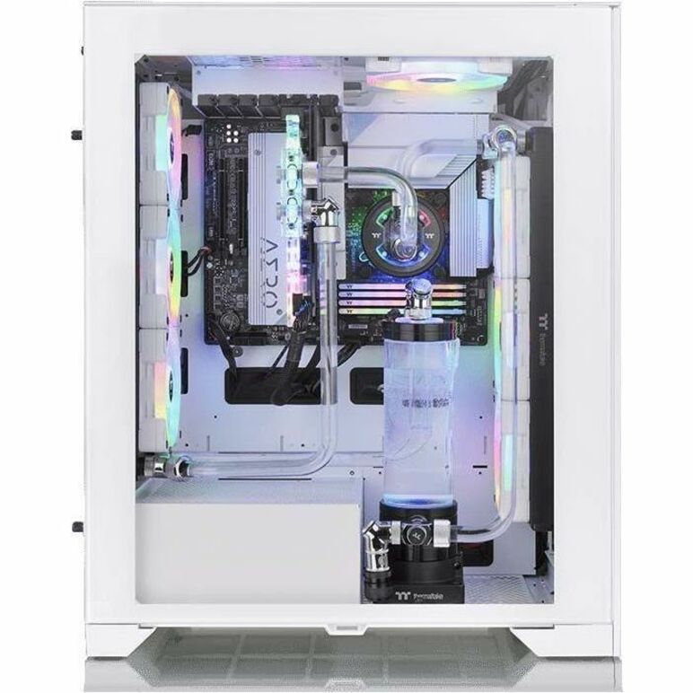 Thermaltake CTE T500 TG ARGB Snow Full Tower Chassis - Thumbnail 3
