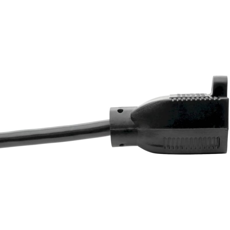 Eaton Tripp Lite Series Power Extension Cord, NEMA 5-15P to NEMA 5-15R - 10A, 120V, 18 AWG, 25 ft. (7.62 m), Black - Thumbnail 3
