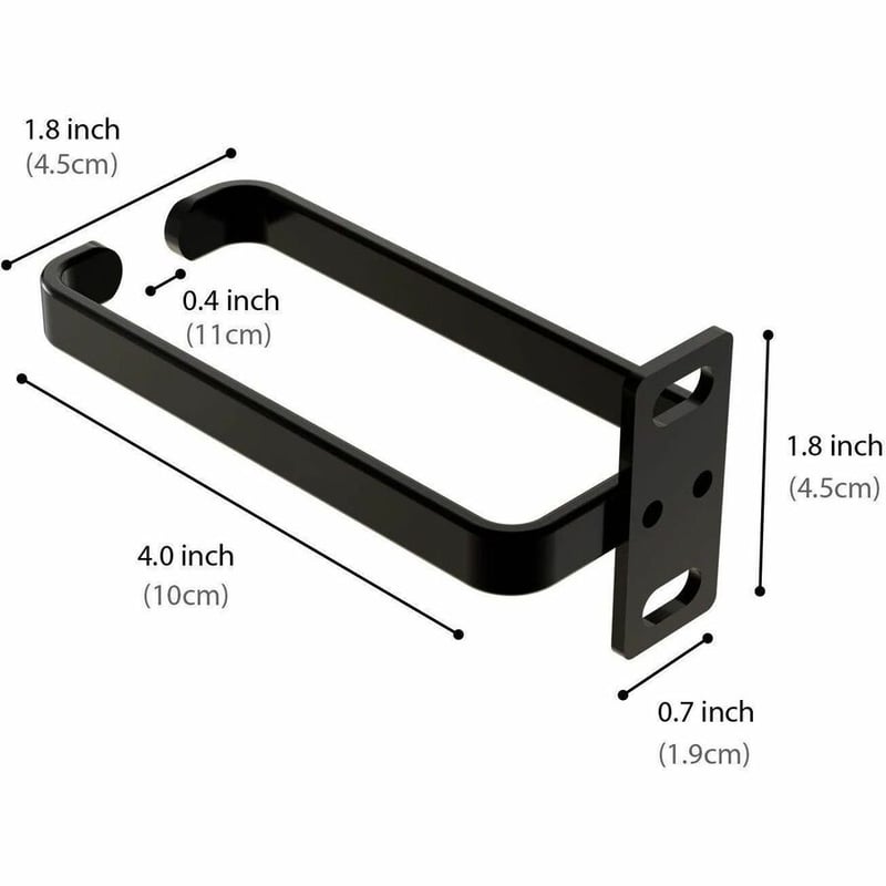 IOGEAR 1U Cable Management Ring - 1.8x3.9 inch (4.5cmx10cm) (5 Pack) - Thumbnail 3