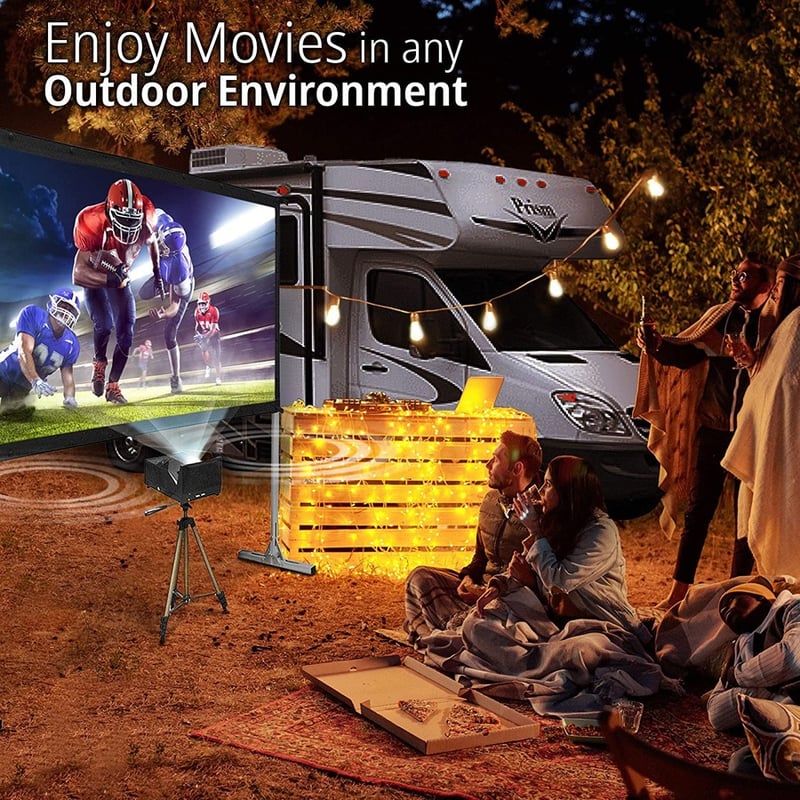 EliteProjector MosicGO Sport MGS-OM100 Ultra Short Throw DLP Projector - 16:9 - Portable - Black - Thumbnail 5